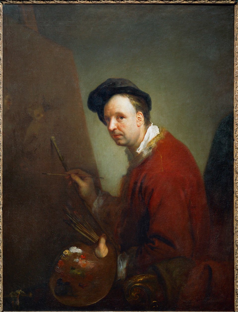 Nicolas Vleughels, pittore ... da Antoine Pesne