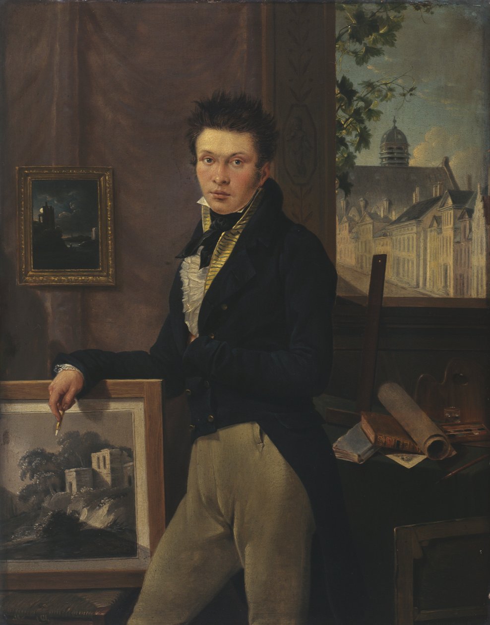 Autoritratto da Antoine Pierre Steyaert