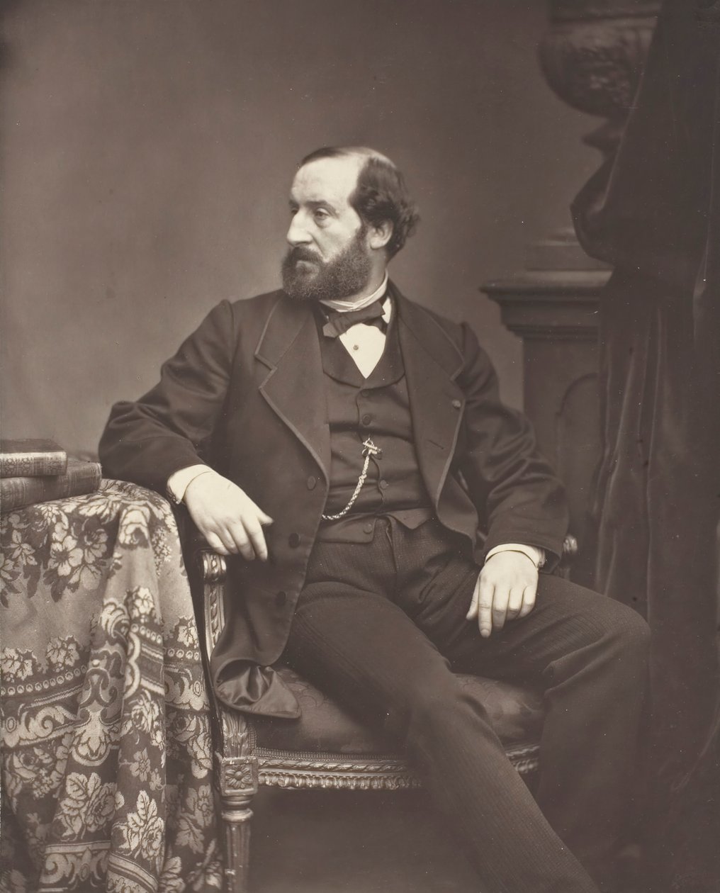 Émile Augier [drammaturgo francese], 1876-84 da Antoine Samuel Adam Salomon