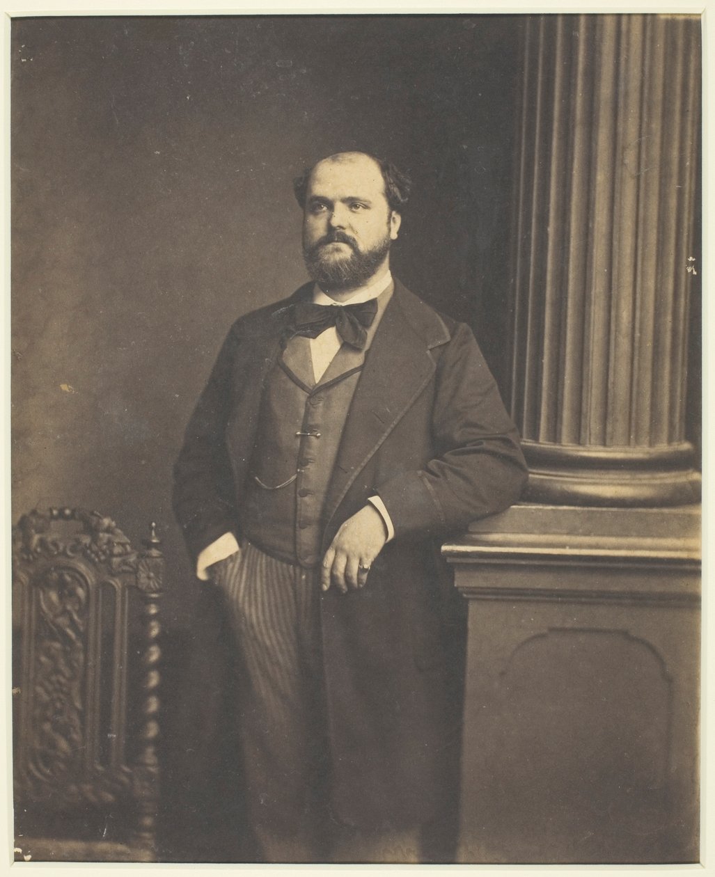 Senza titolo (Uomo in piedi, di fronte) da Antoine Samuel Adam Salomon