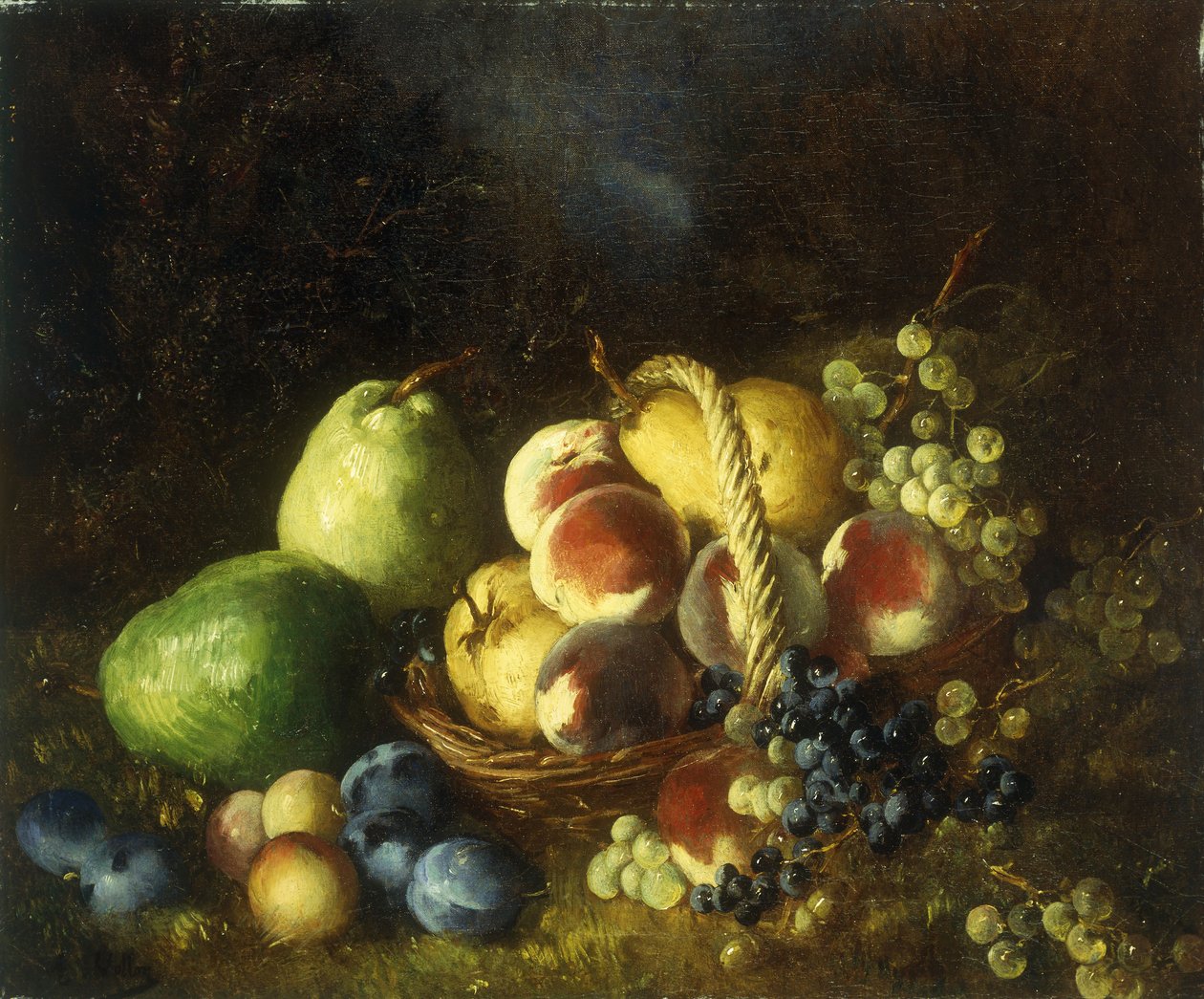 Un Cesto di Frutta da Antoine Vollon