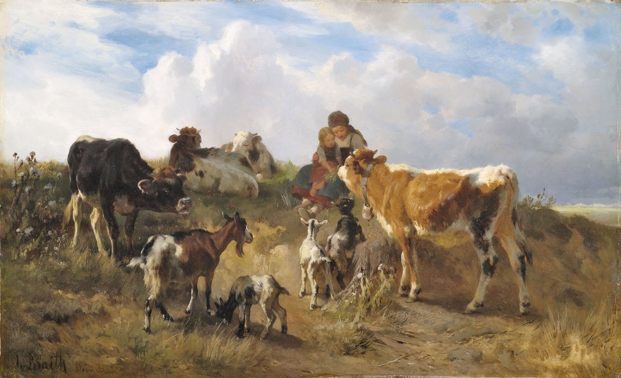 Idillio pastorale da Anton Braith