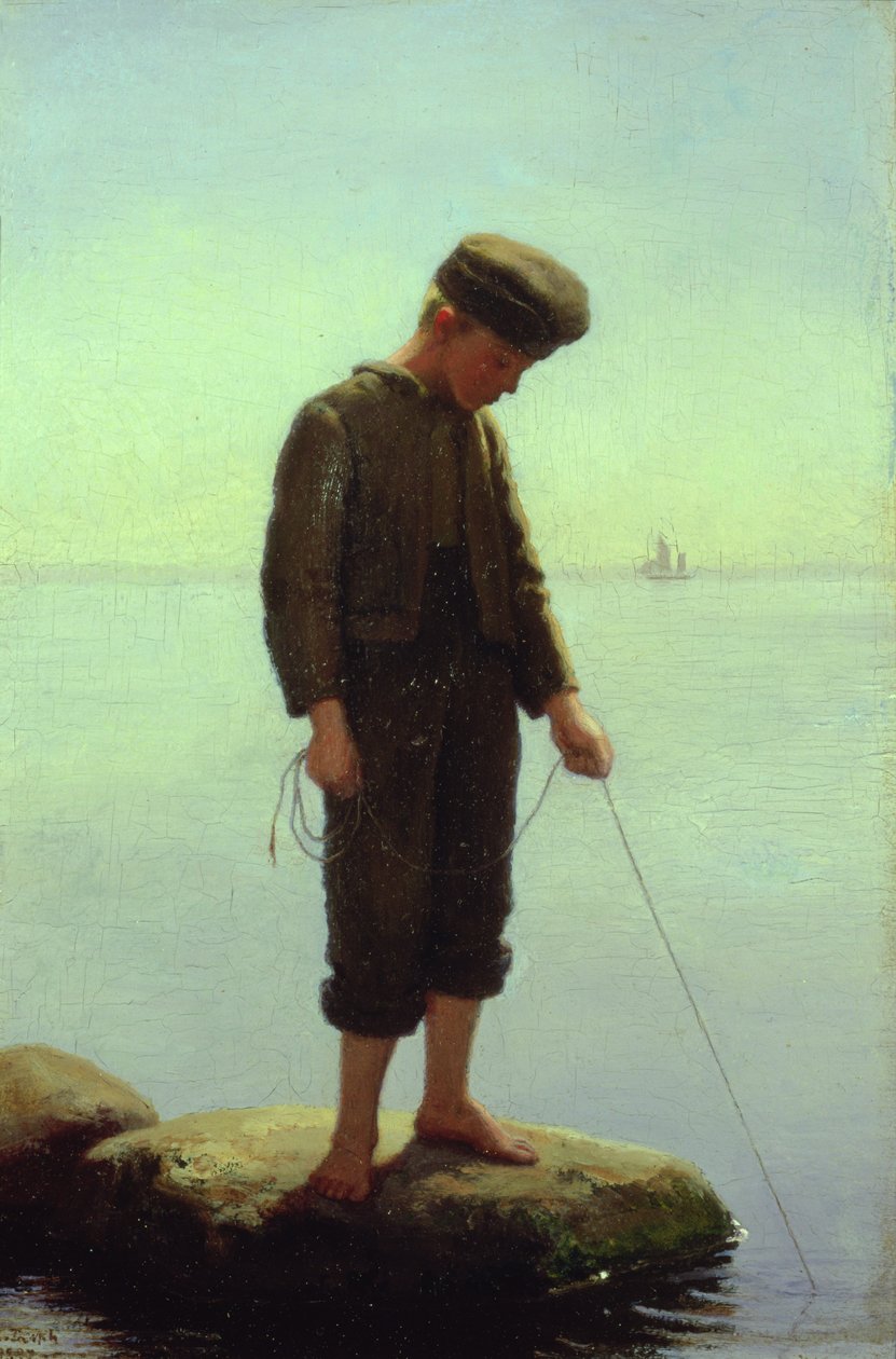 Il giovane pescatore da Anton Laurids Johannes Dorph