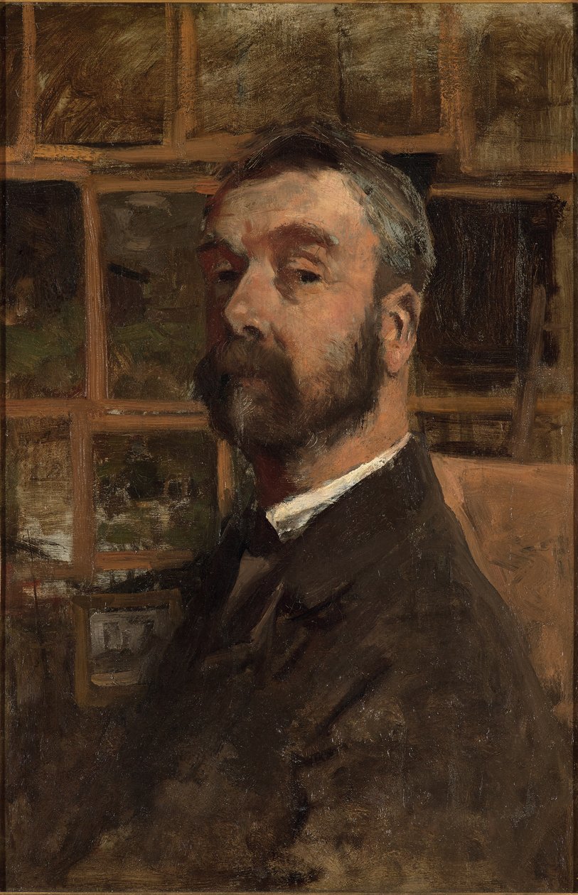 Autoritratto, c.1884 da Anton Mauve