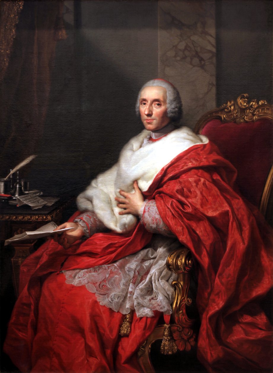 Ritratto del Cardinale Alberico Archinto da Anton Raphael Mengs