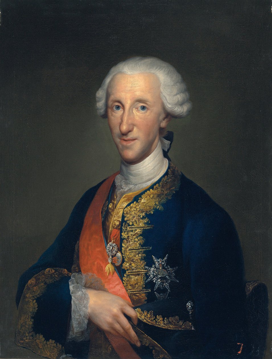 Ritratto di Don Luis de Borbón, Infante di Spagna, 1769 da Anton Raphael Mengs