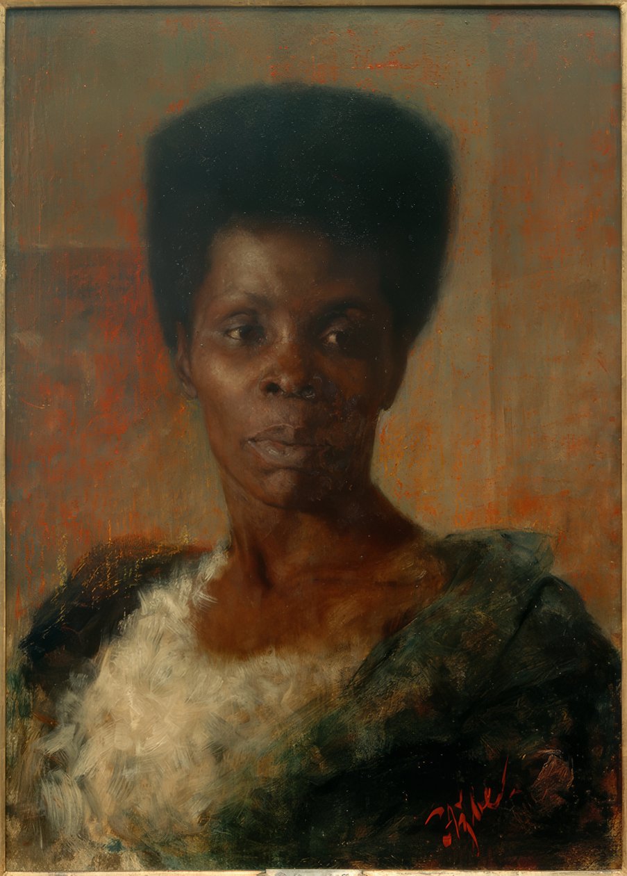 Donna di colore da Anton Azbe
