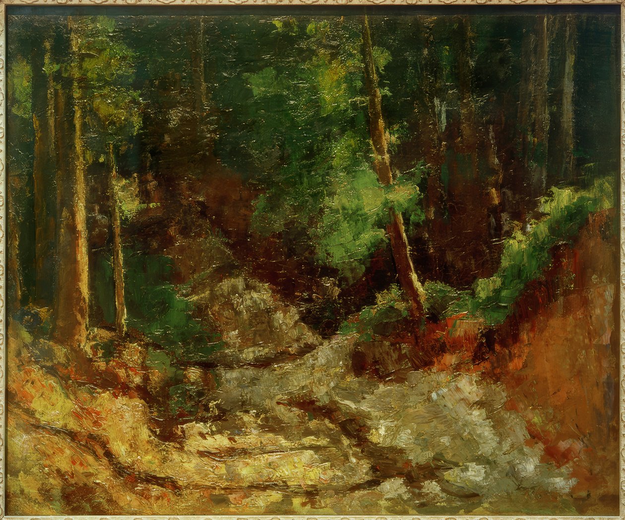 Interno della foresta da Anton Faistauer