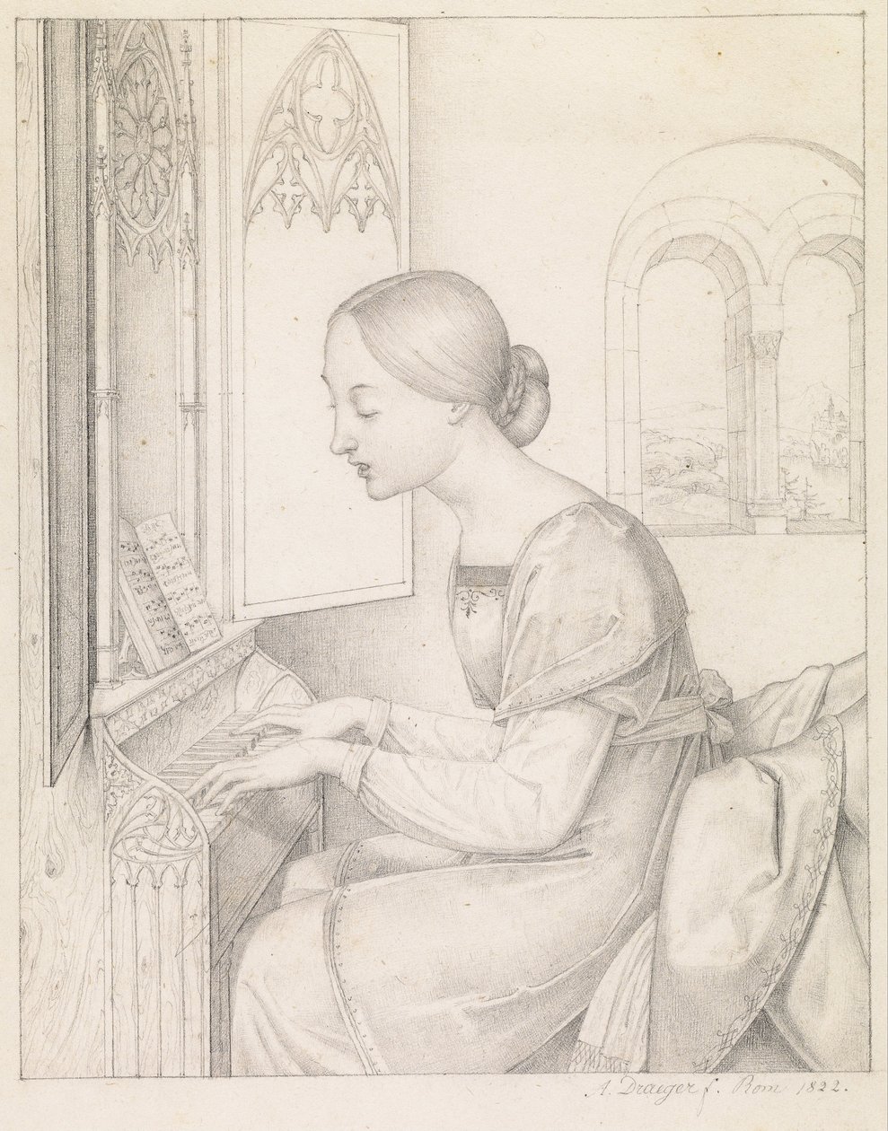 Santa Cecilia da Anton Josef Dräger