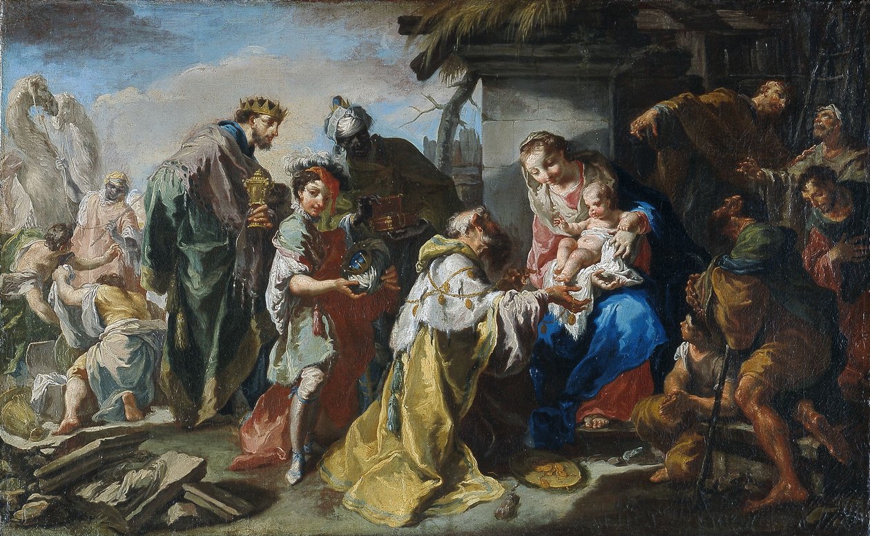 Adorazione dei Magi da Anton Kern