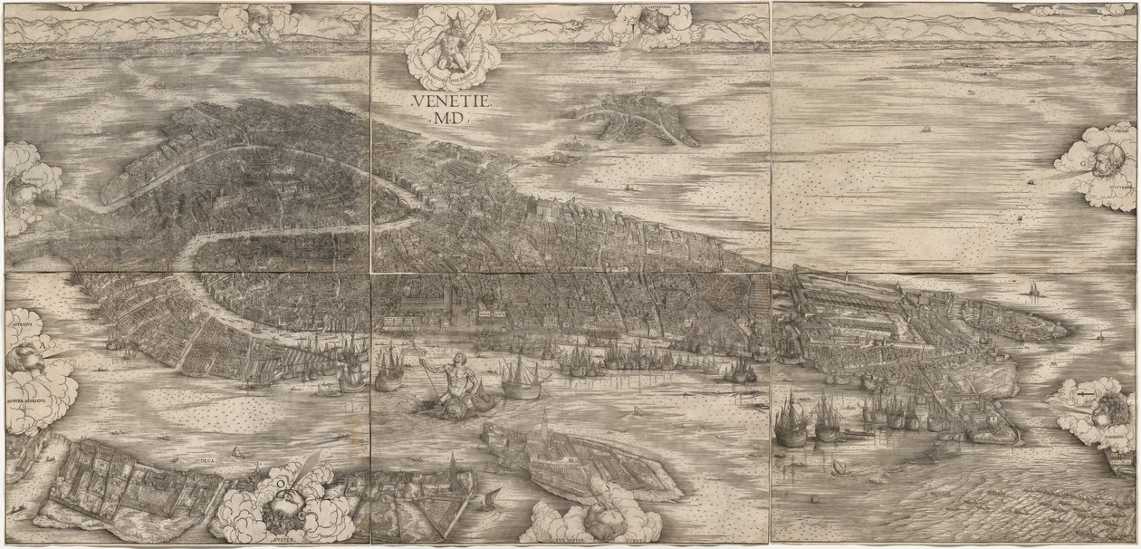 Veduta di Venezia da Anton Kolb