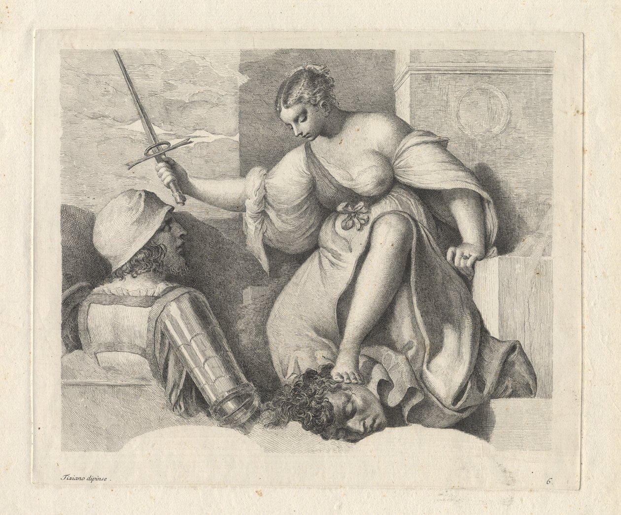 Giustizia Giuditta da Anton Maria Zanetti