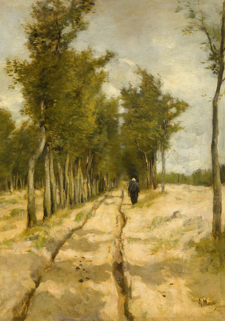 De Torenlaan a Laren da Anton Mauve