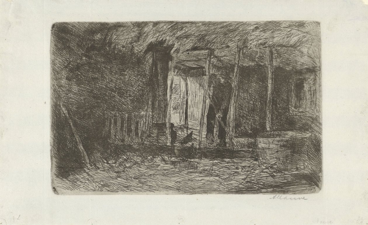 Fienile da Anton Mauve