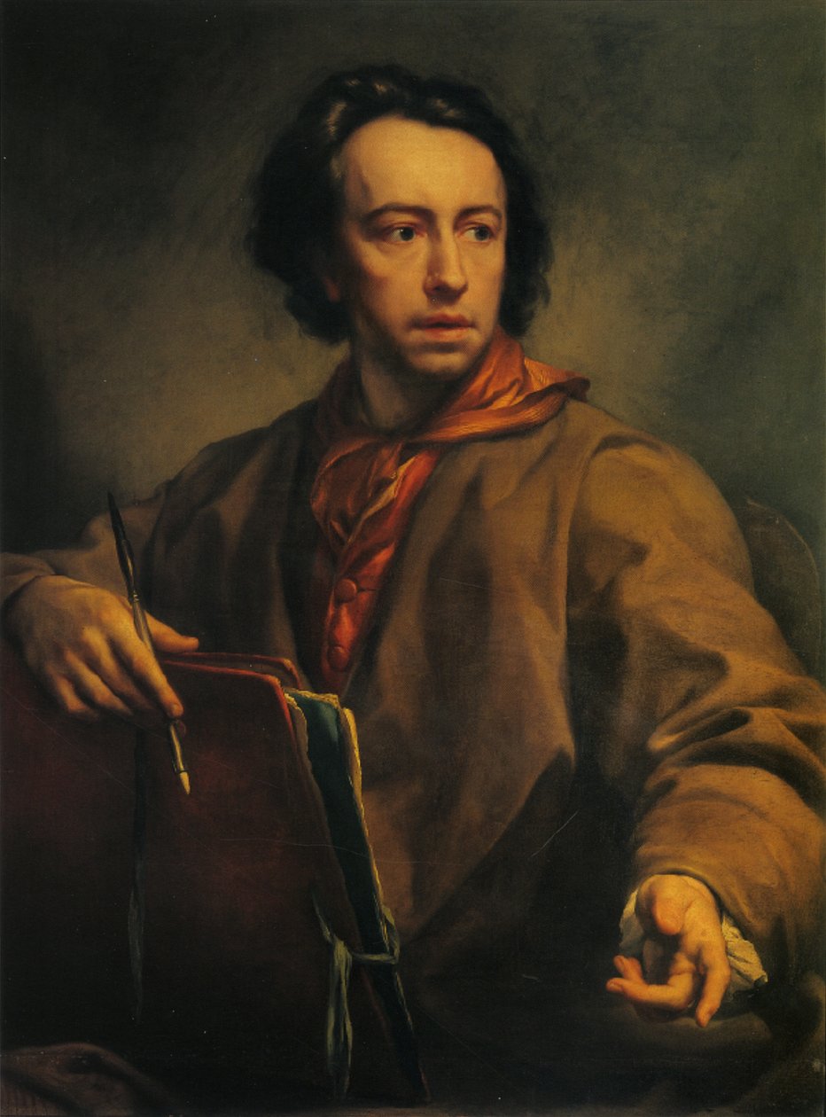 Italiano:  Autoritratto Autoritratto da Anton Raphael Mengs