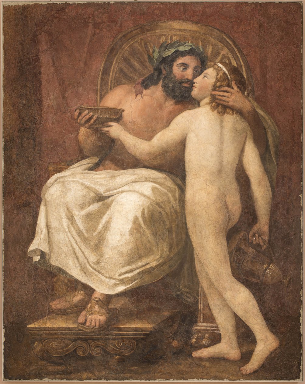 Giove che bacia Ganimede, 1759-1760 da Anton Raphael Mengs