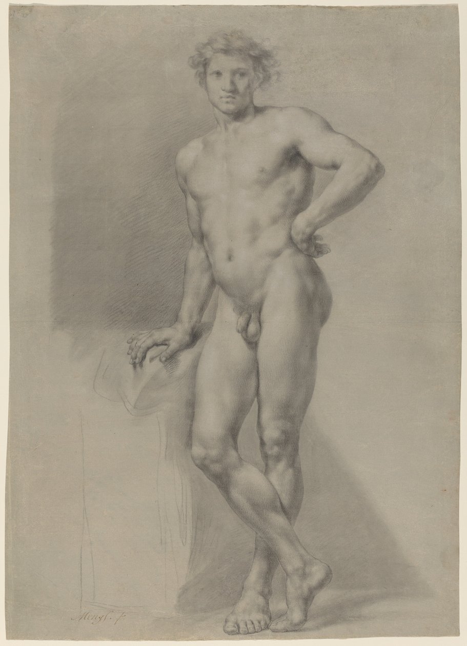 Studio di Nudo Maschile da Anton Raphael Mengs