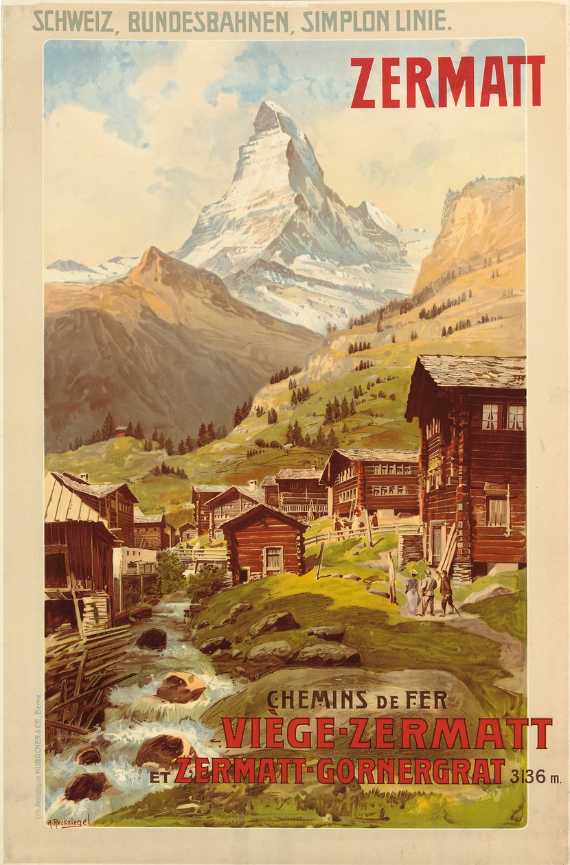 Zermatt, c.1900 da Anton Reckziegel