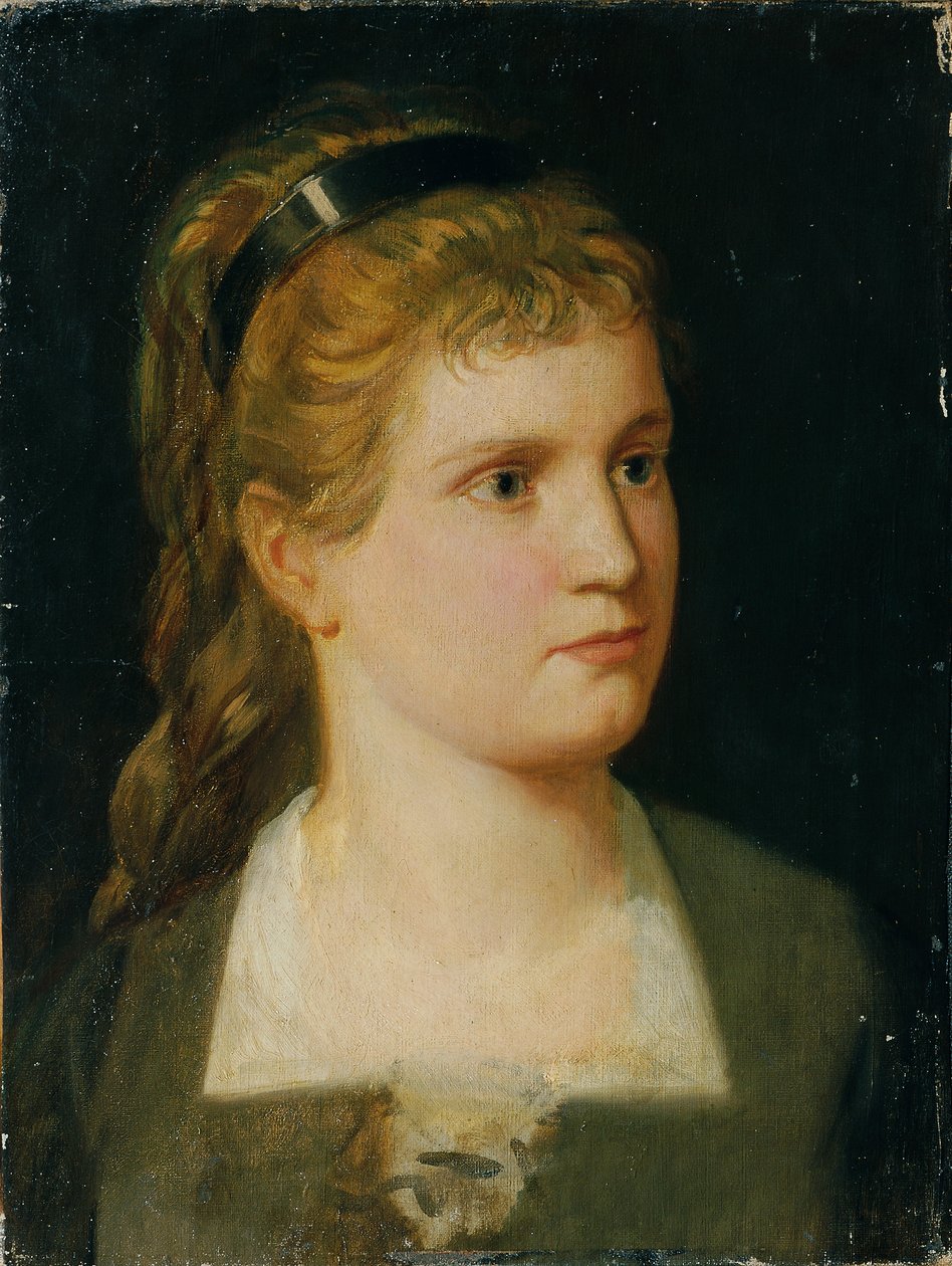 Ritratto della nipote, Käthchen Winder da Anton Romako