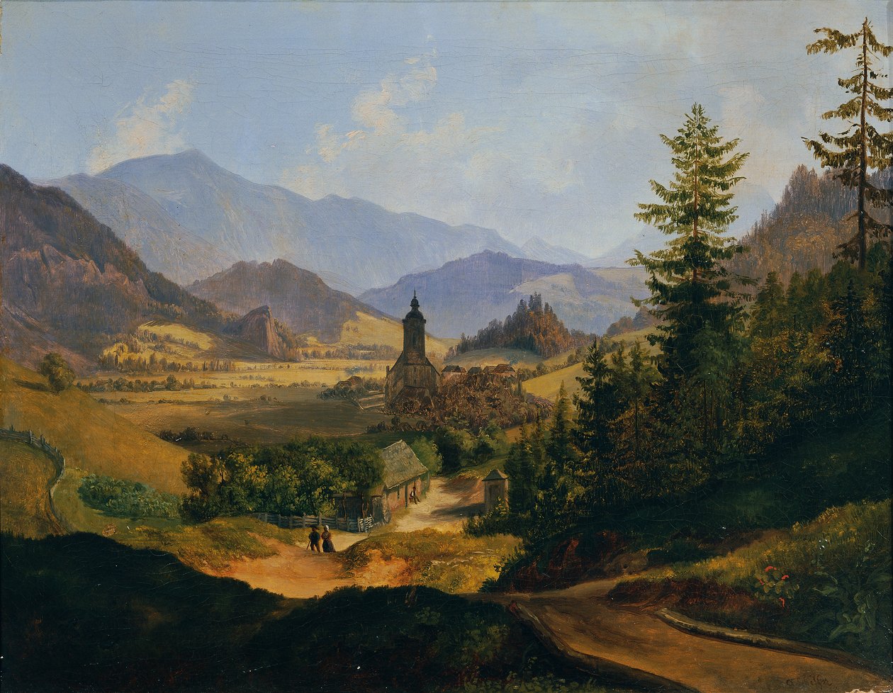 Il monte Josephsberg presso Mariazell da Anton Schiffer