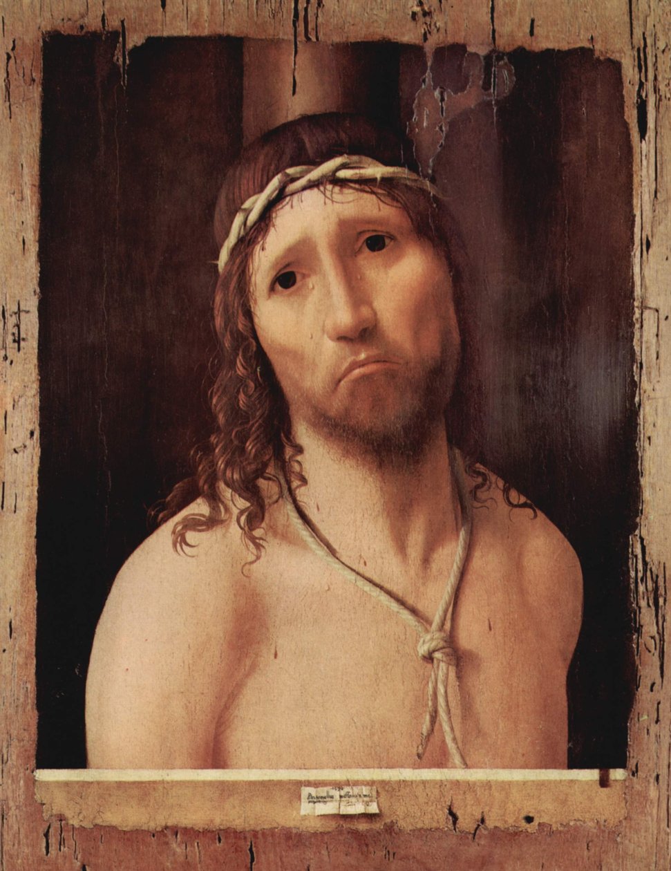 Ecce Homo da Antonello da Messina