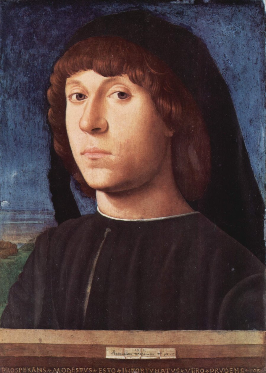Ritratto di un giovane uomo da Antonello da Messina