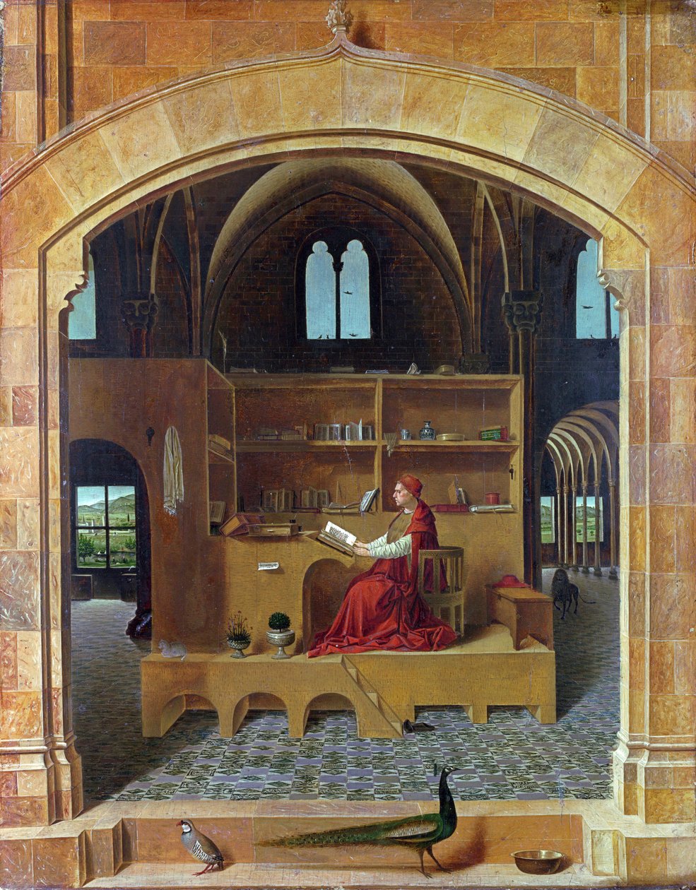 San Girolamo nel suo studio da Antonello da Messina