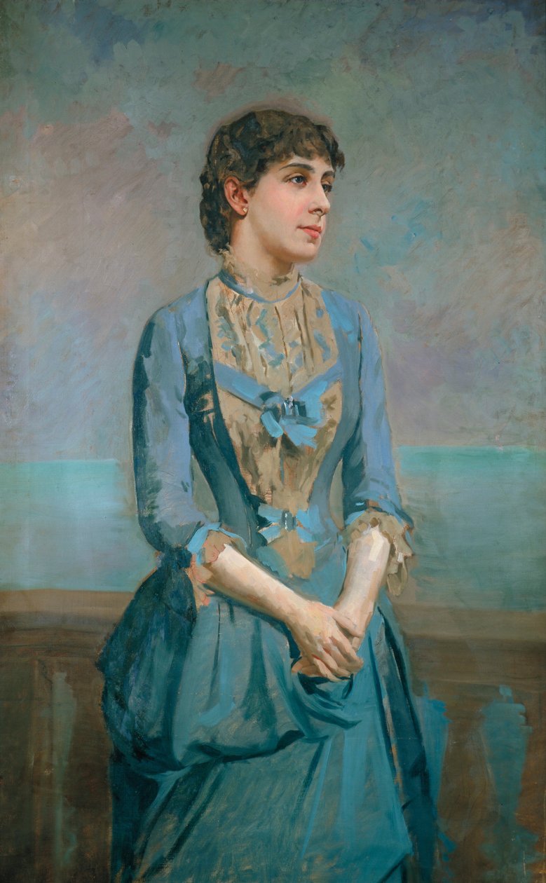 Ritratto di Lluïsa Dulce i Tresserra, Marchesa di Castellflorite da Antoni Caba