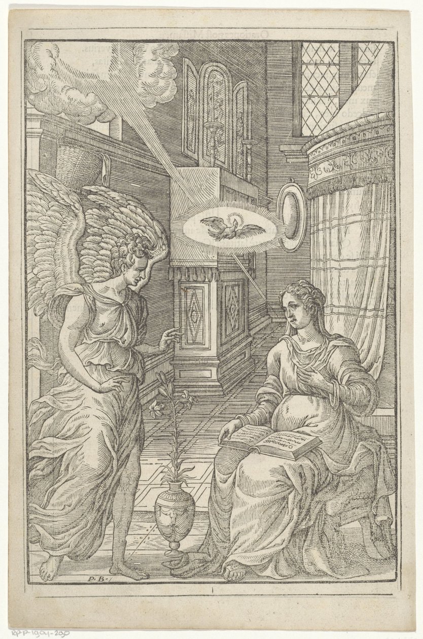 Annunciazione da Antoni van Leest