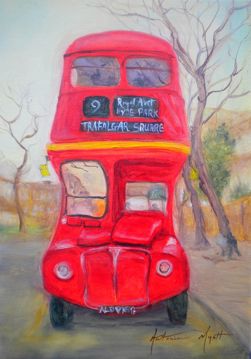 Autobus Rosso da Antonia Myatt