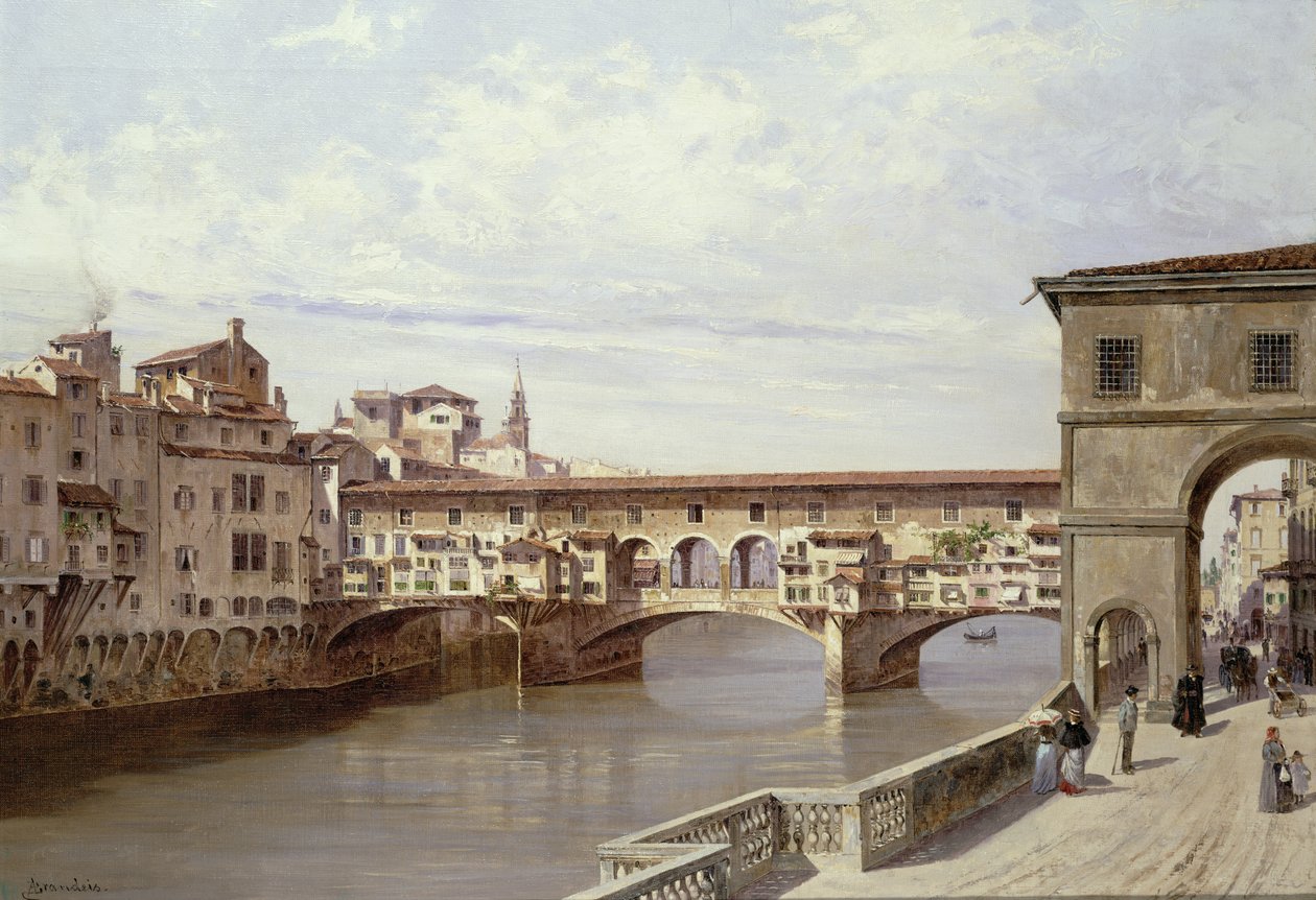 Il Ponte Vecchio, Firenze da Antonietta Brandeis