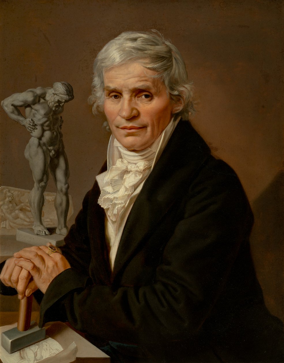 Ritratto dello Scultore Josef Malinsky, 1818 da Antonin Machek