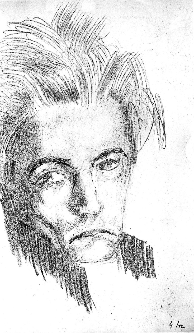 Autoritratto da Antonin Artaud