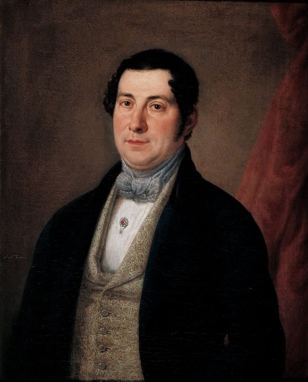 Ritratto di un gentiluomo da Antonio María Esquivel