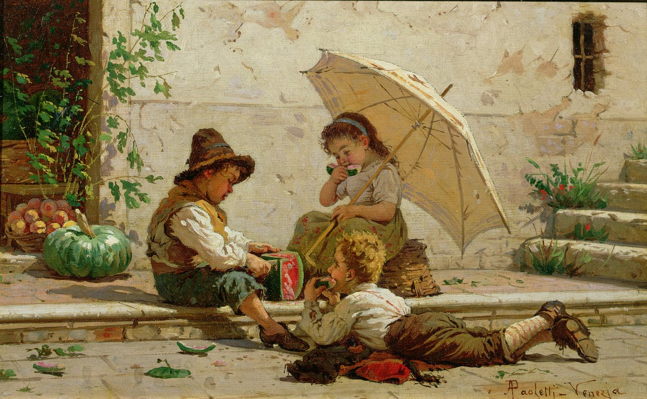 Bambini veneziani da Antonio Ermolao Paoletti
