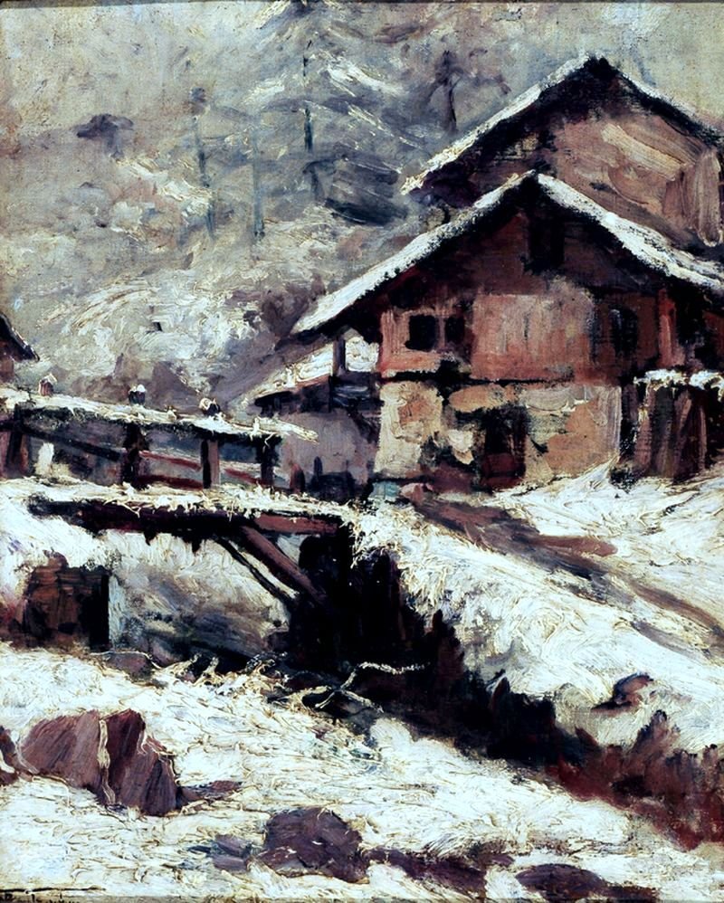 Neve in Svizzera da Antonio Parreiras