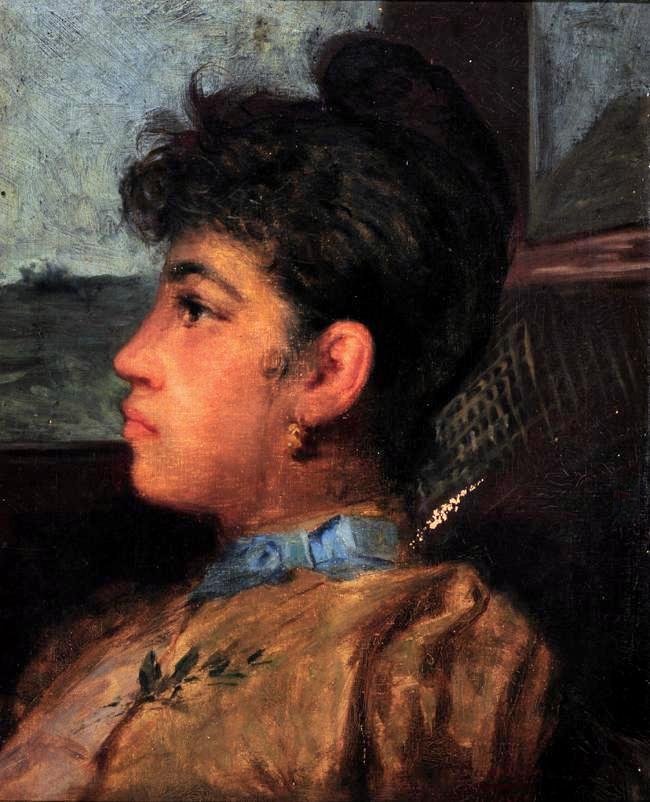 Profilo di una donna da Antonio Rafael Pinto Bandeira