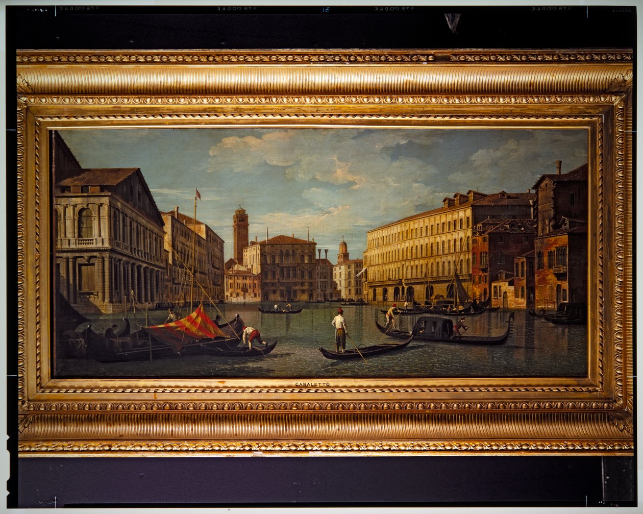 Veduta del Canale da Antonio (studio of) Canaletto
