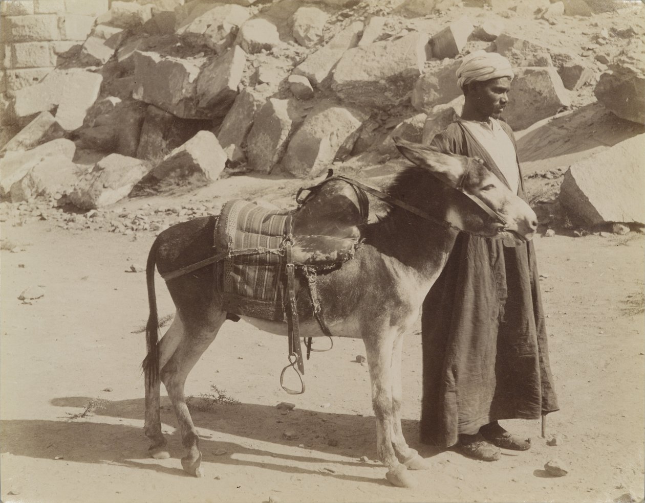 Bourier e Bouriquer, Egitto da Antonio Beato