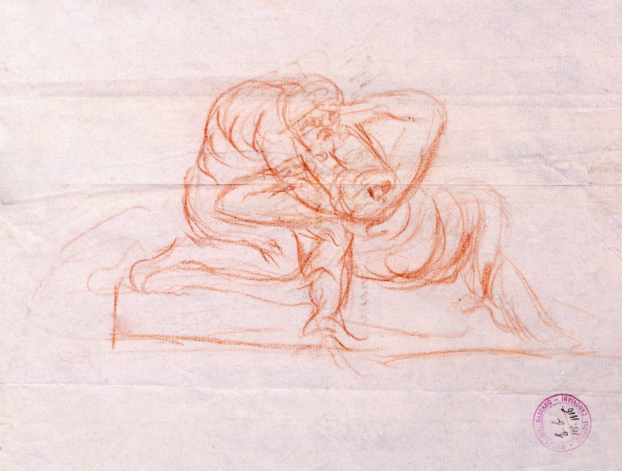 Cupido e Psiche (disegno) da Antonio Canova