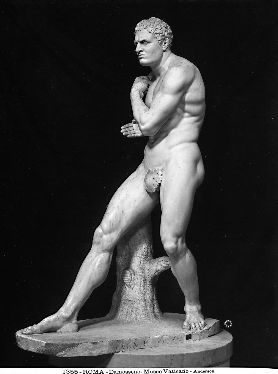 Statua di Damoxeno, c.1800 (marmo) da Antonio Canova