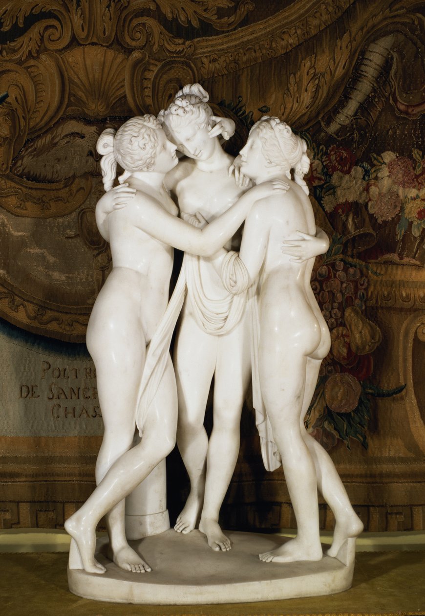 Le Tre Grazie da Antonio Canova