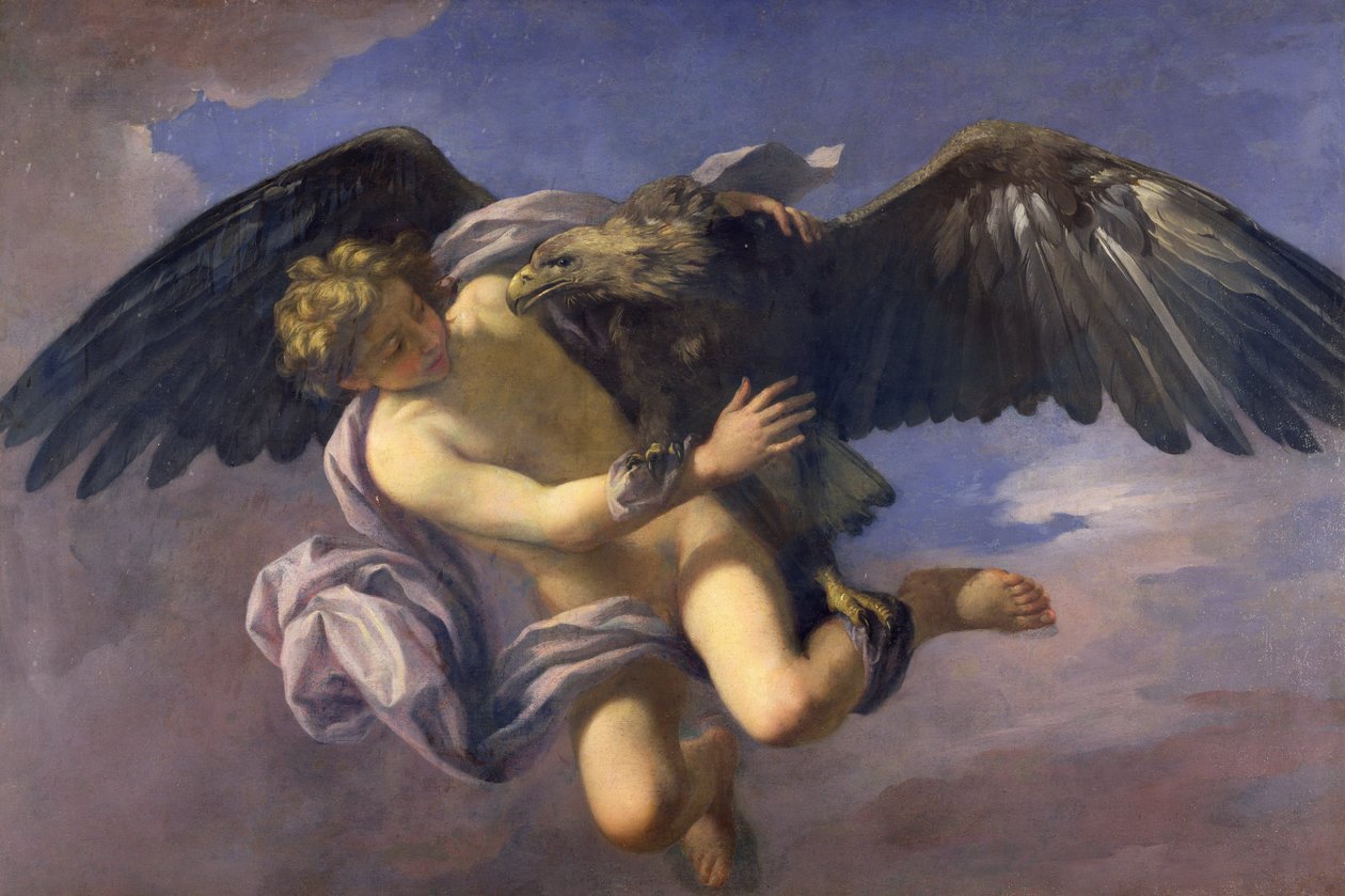 Il rapimento di Ganimede, 1700 da Antonio Domenico Gabbiani