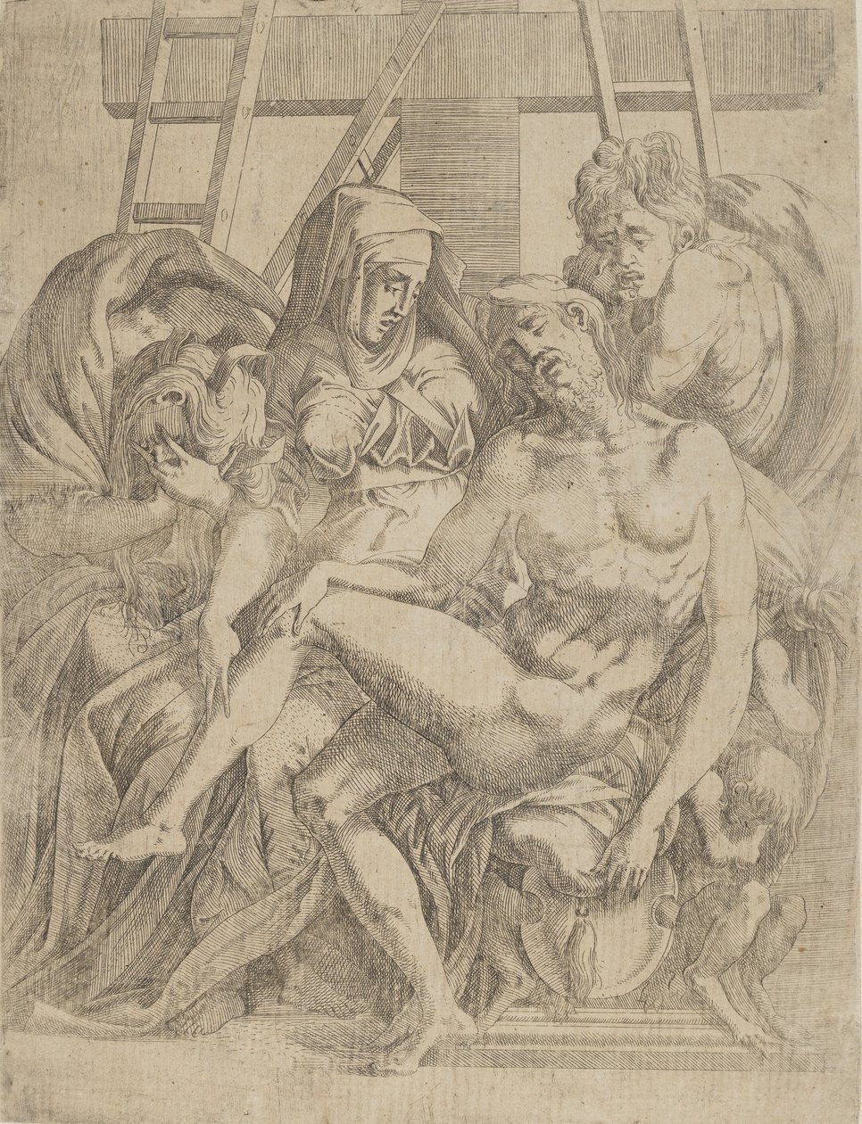 Pietà, 1540-45 da Antonio Fantuzzi
