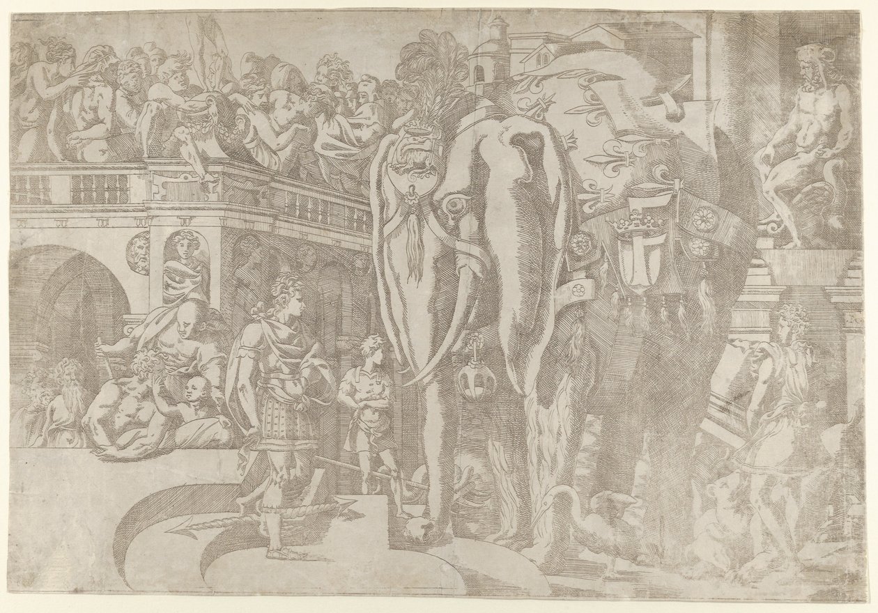 Elefante reale da Antonio Fantuzzi