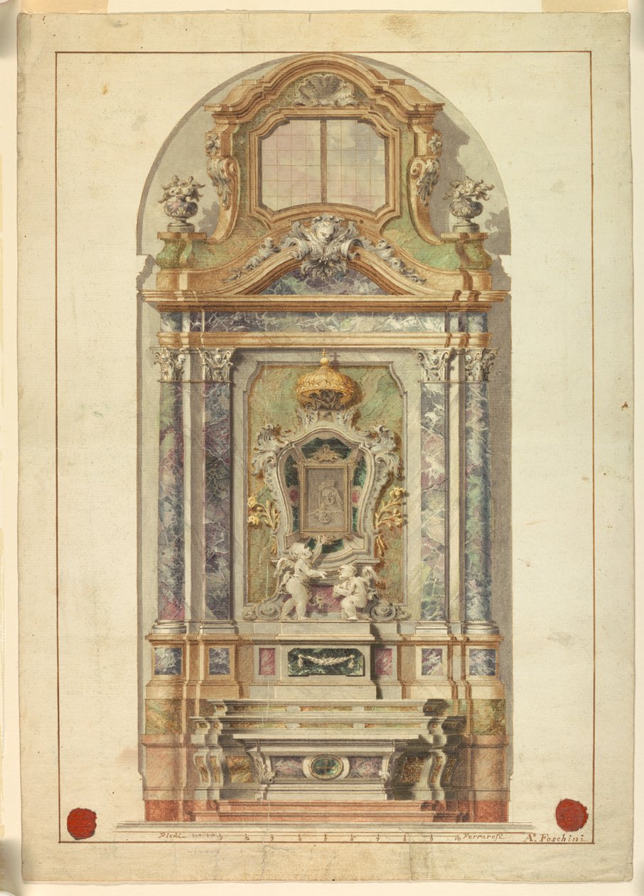 Altare da Antonio Foschini, 1741 – 1813