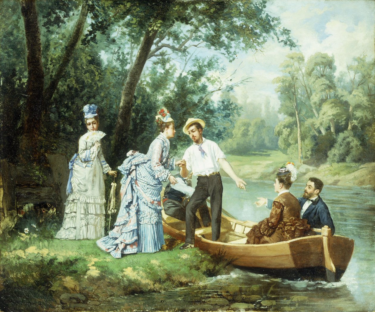 La gita in barca da Antonio Garcia Mencia