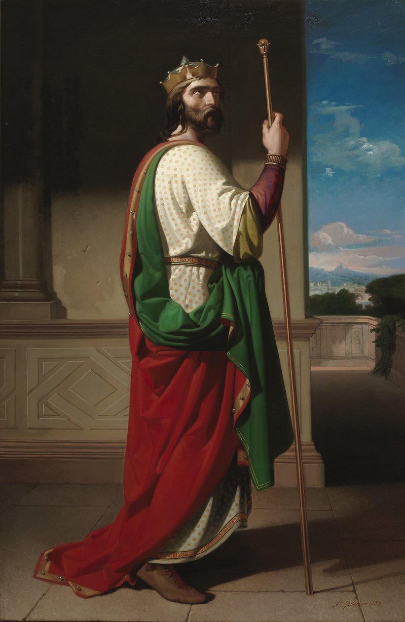 Liuva I, Re Visigoto, 1855 da Antonio Gisbert Pérez