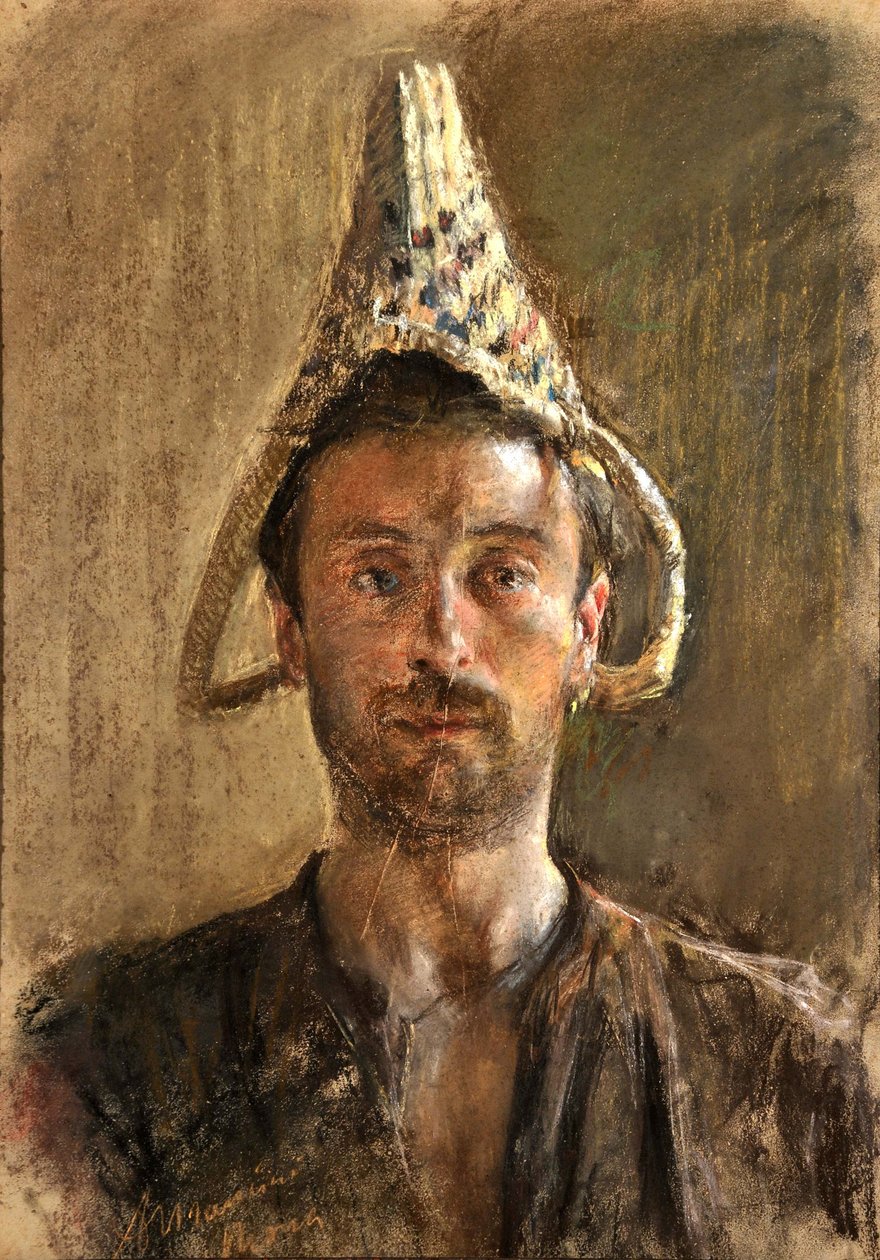 Autoritratto da Antonio Mancini