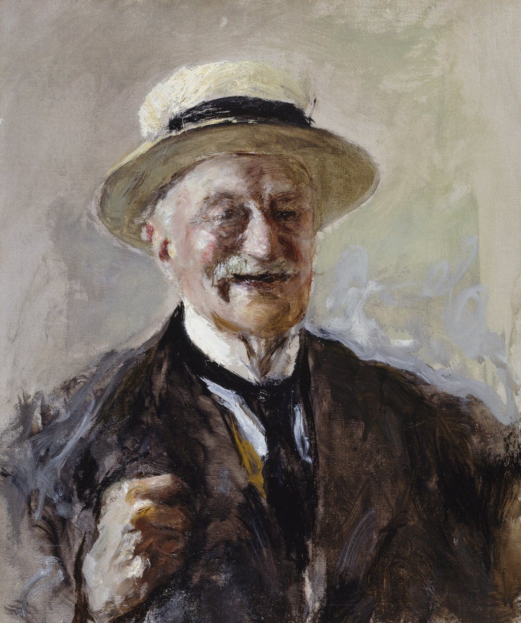 Autoritratto da Antonio Mancini